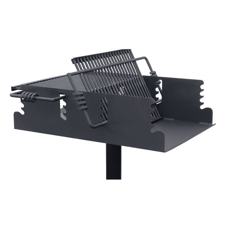 1158 Double Park Grill w/Galvanized Pipe