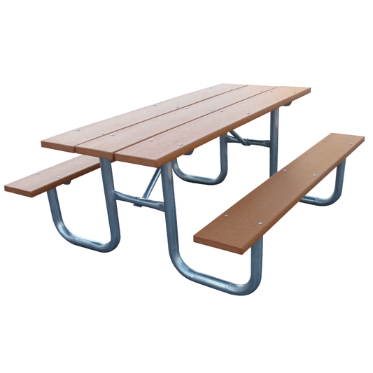 1050 Picnic Table - 2-3/8" O.D. Galvanized Pipe