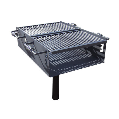 1158 Double Park Grill w/Galvanized Pipe