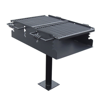 1158 Double Park Grill w/Galvanized Pipe
