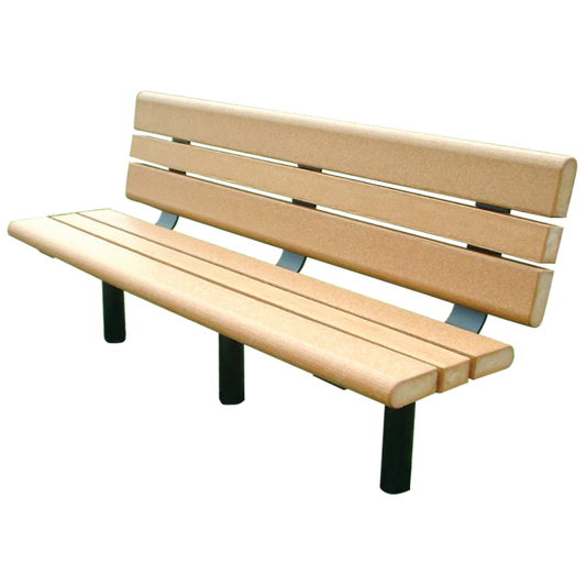 337 Park Bench W/ Recycled Plastic Slats