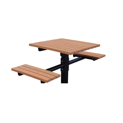 919 4' Square Top Picnic Table