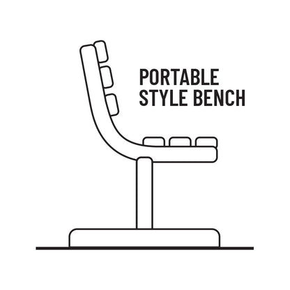 121|168 Park Bench w/ Pipe Frame